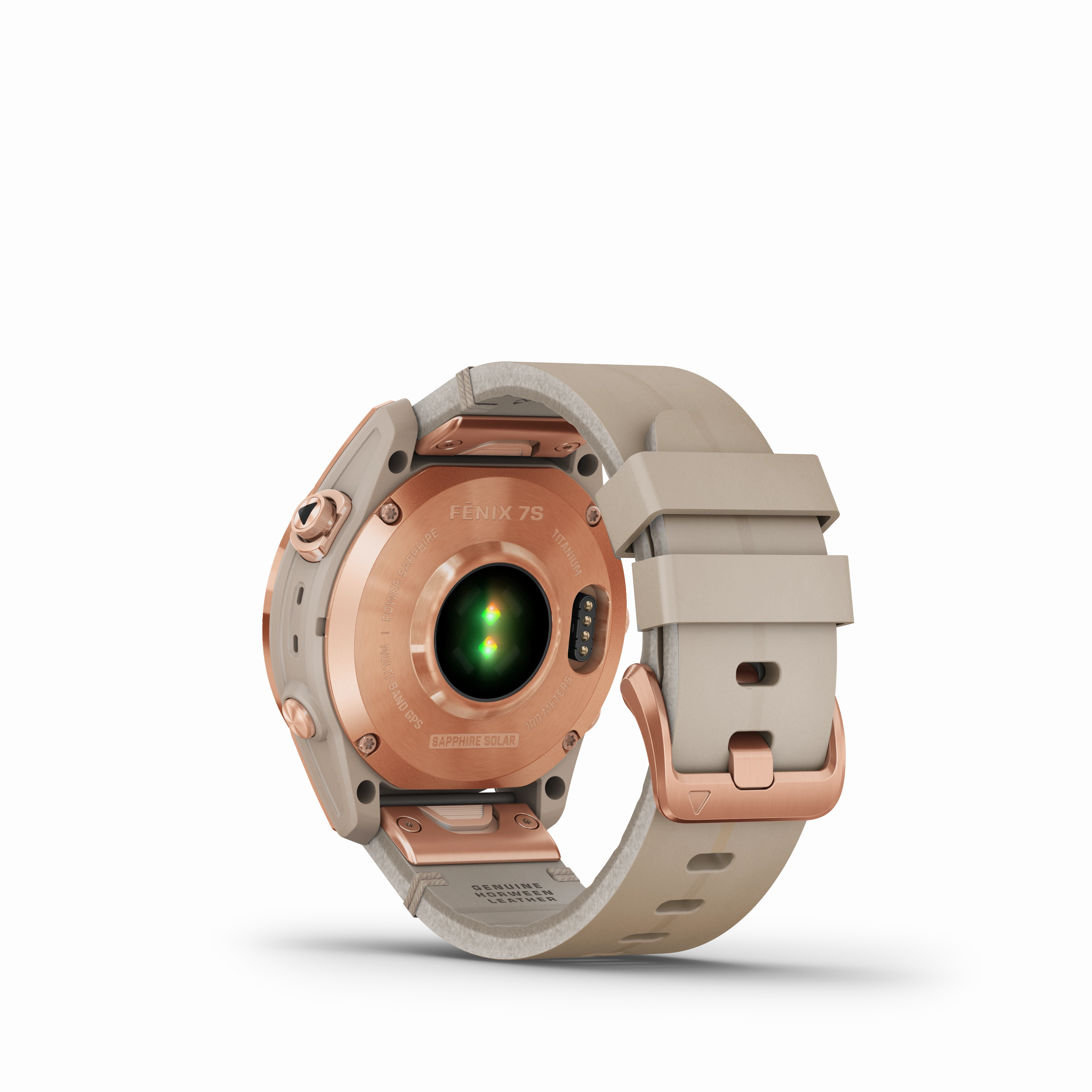 Garmin Watch Fenix 7S Sapphire Solar Rose Gold Titanium