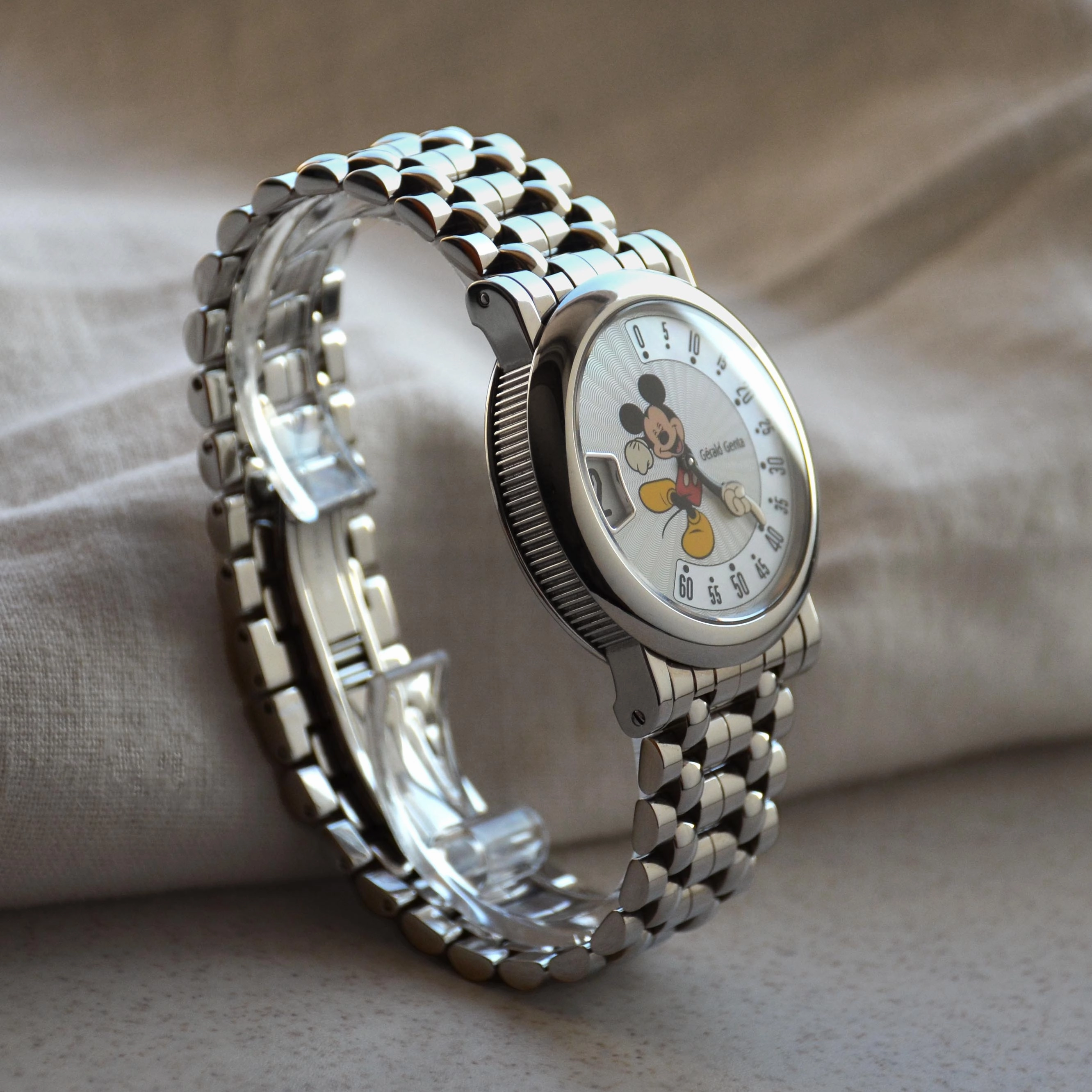 Gerald Genta Retro Fantasy Mickey Mouse, Steel
