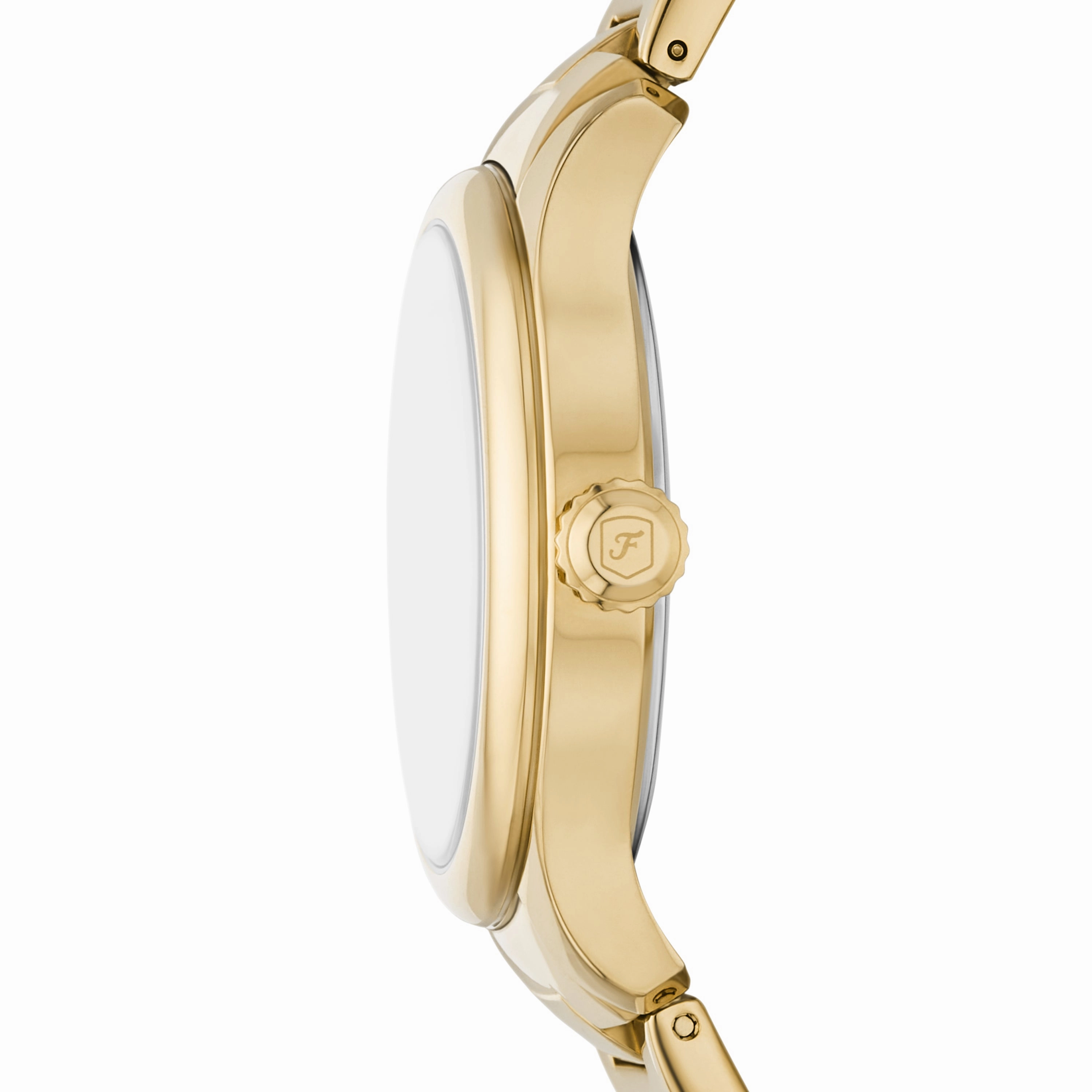Gilmore Three-Hand Date Gold-Tone Stainless Steel Watch