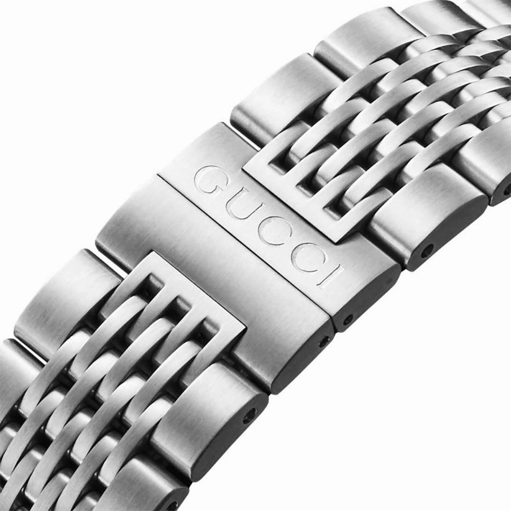 Gucci G-Coupe Stainless Steel Blue Dial Date Quartz Mens Watch YA131318