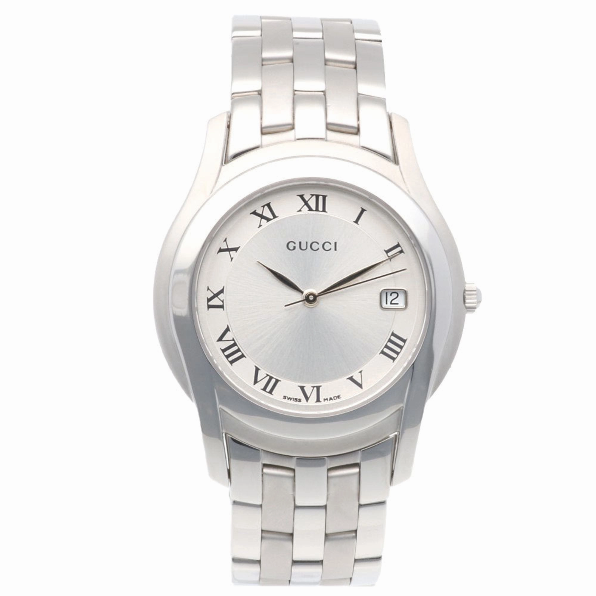 Gucci Stainless Steel Wristwatch (Pre-Owned)