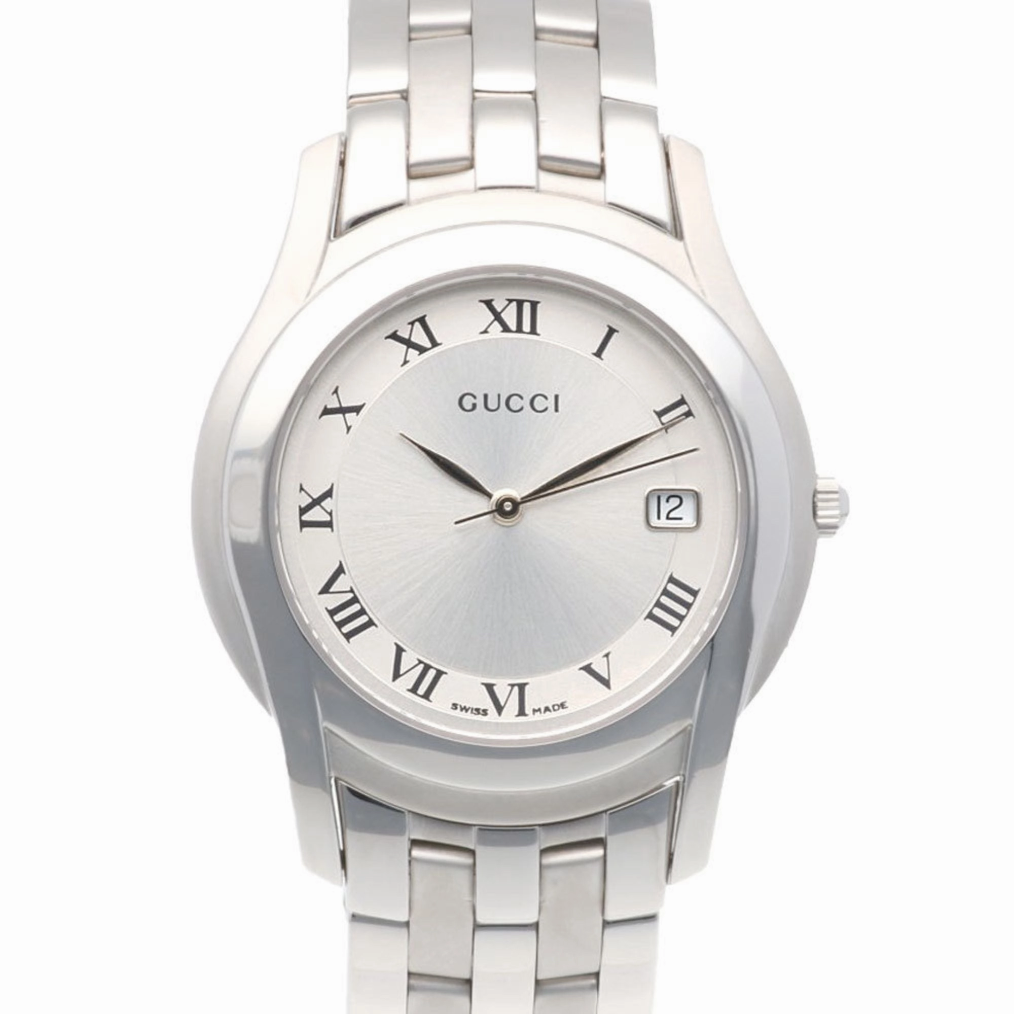 Gucci Stainless Steel Wristwatch (Pre-Owned)