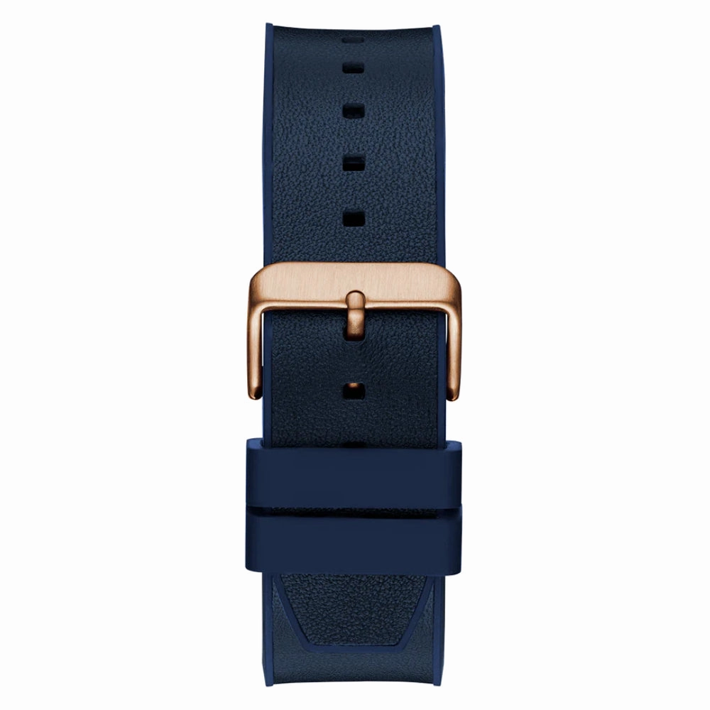 Guess Analog Blue Silicone Strap Men Watch GW0791G2