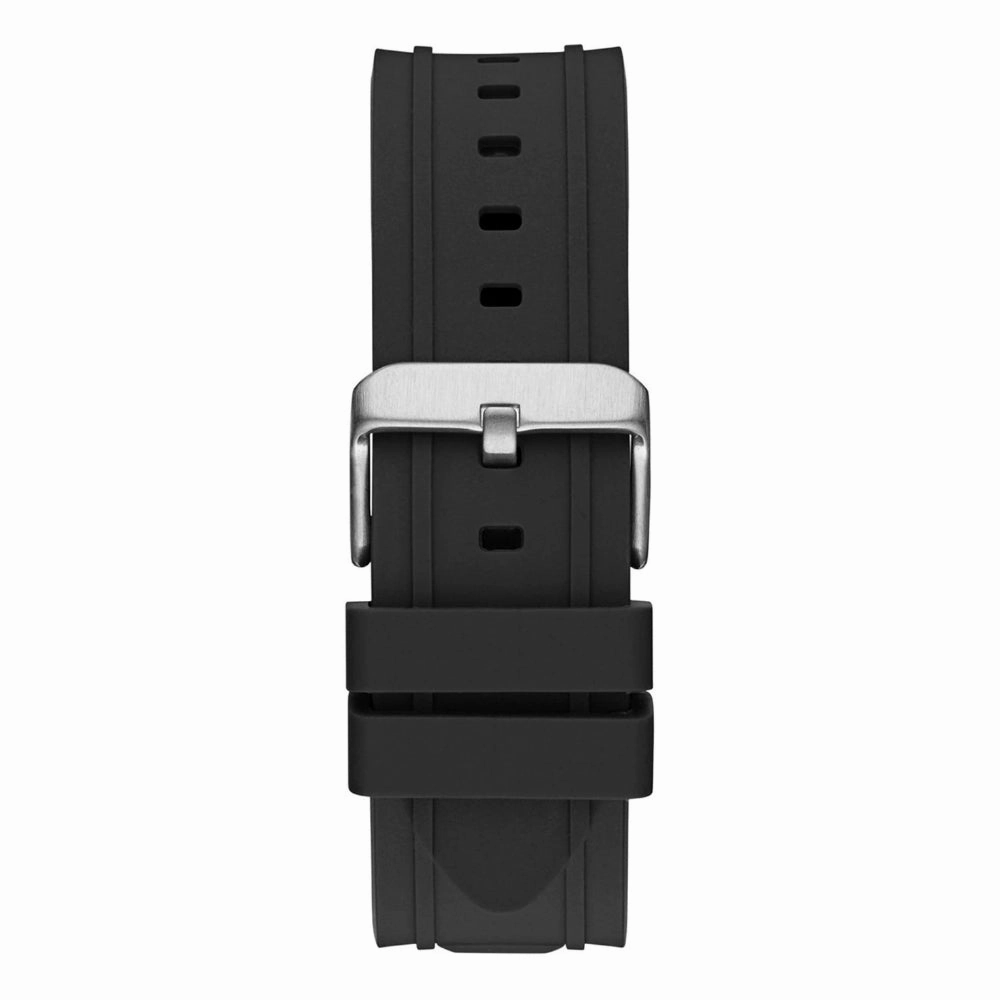 Guess Chronograph Black Silicone Strap Men Watch GW0799G3