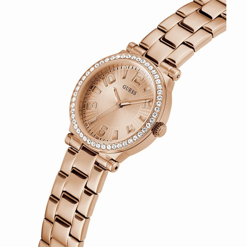 Guess Fawn Rose Gold Dial Analog Watch