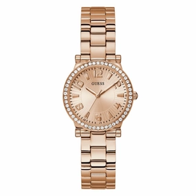 Guess Fawn Rose Gold Dial Analog Watch