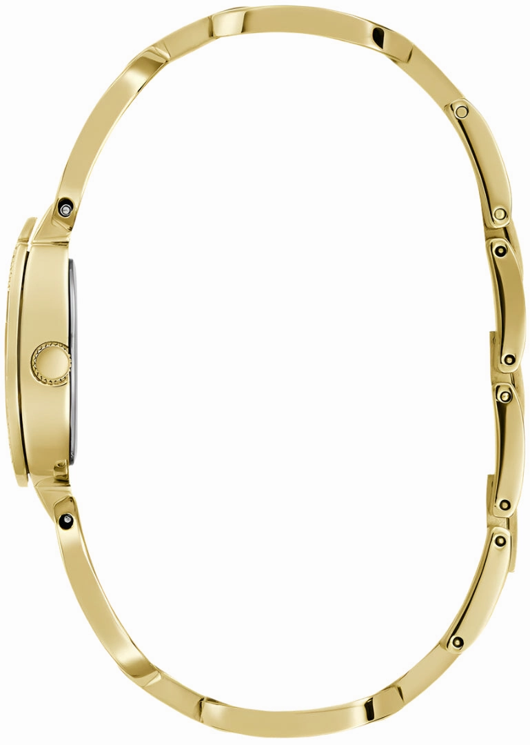 Guess Gia Silver Dial Gold Stainless Steel Watch GW0683L2