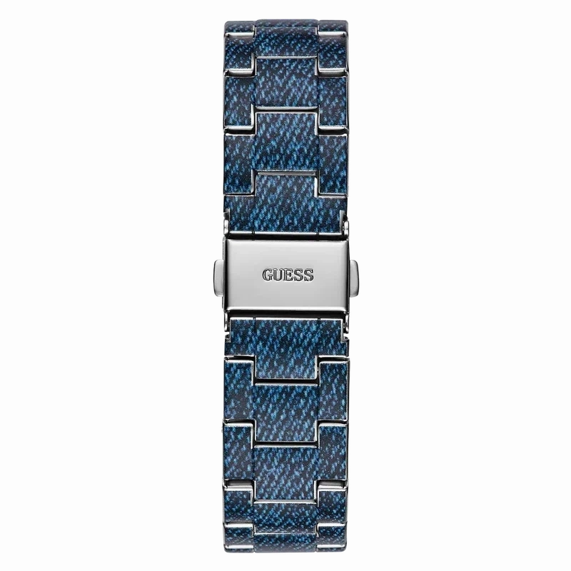 Guess Indigo Blue Dial Multifunction Watch