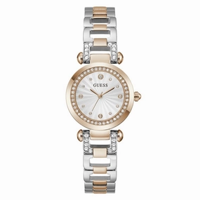 Guess Ladies 2-Tone Rose Gold Tone Analog Watch