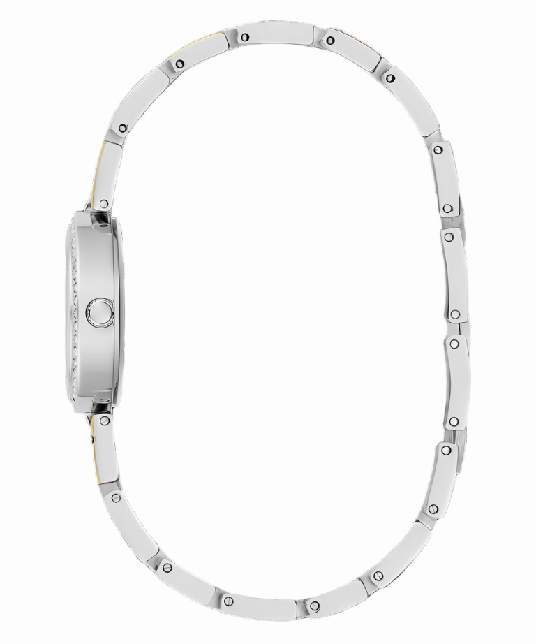 Guess Lady G Silver Dial Two Tone Stainless Steel Watch GW0656L1