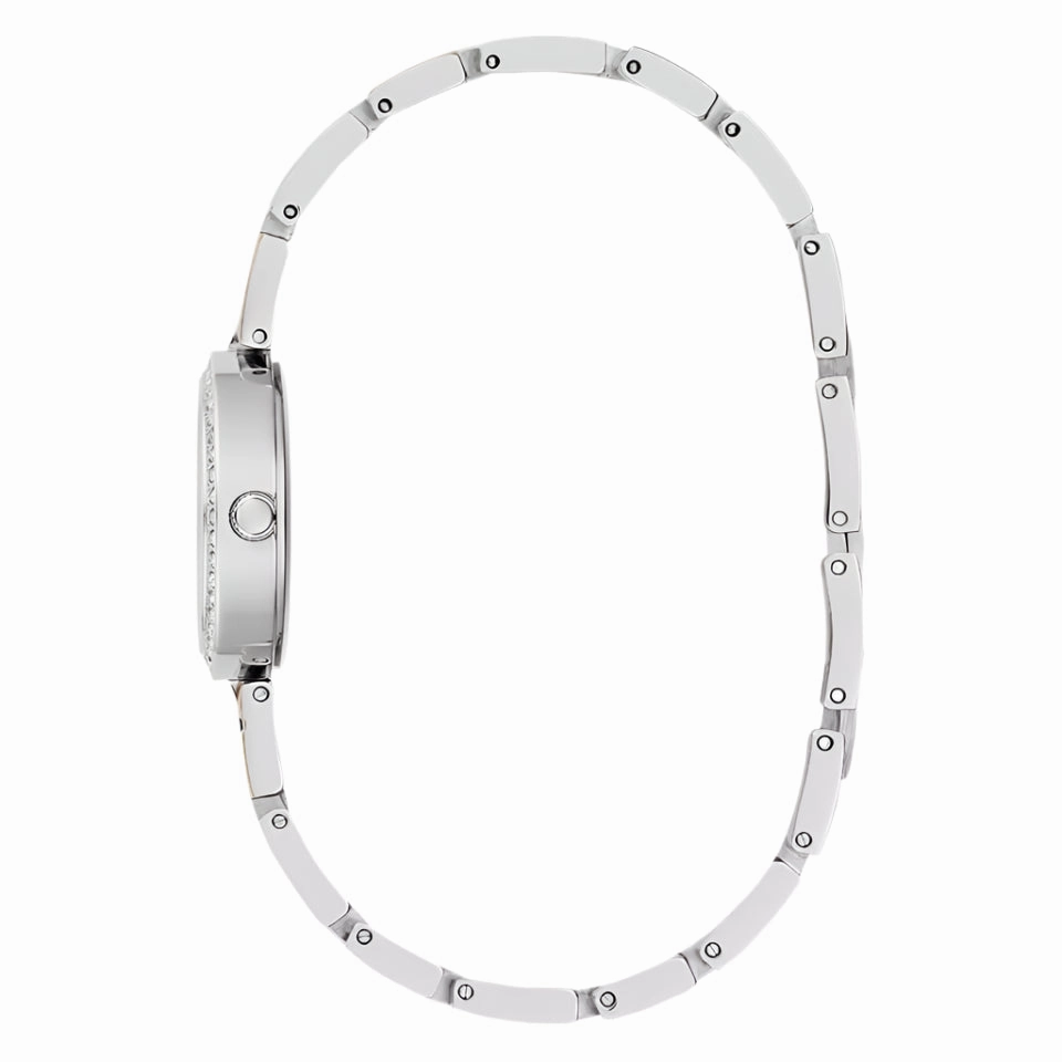 Guess Lady G Silver Dial Two Tone Stainless Steel Watch GW0656L2