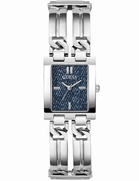 Guess MOD ID Blue Dial Stainless Steel Watch GW0807L1