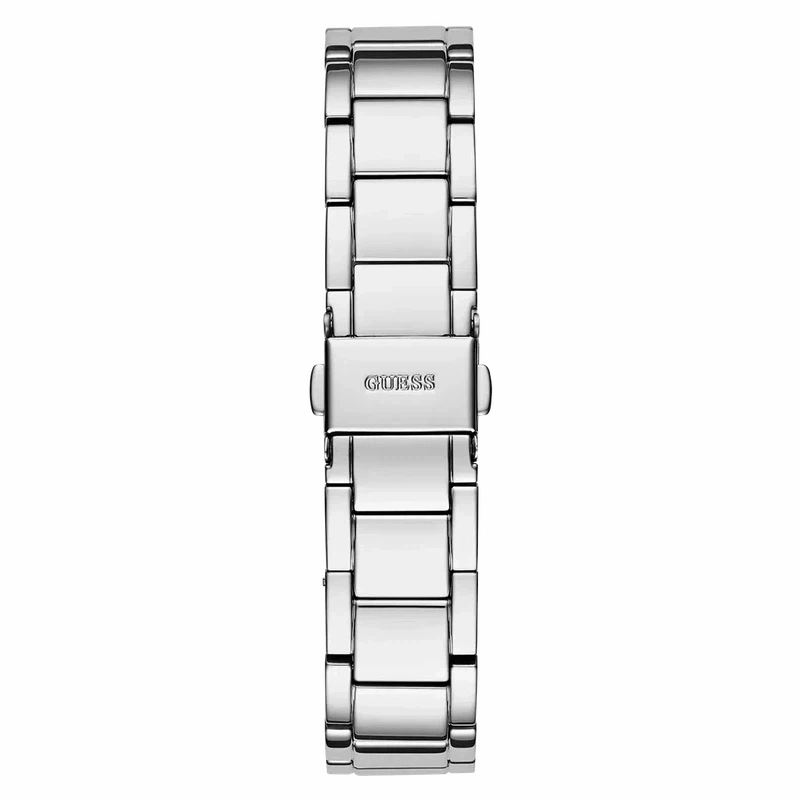 Guess Shooting Star Silver Dial Analogue Watch