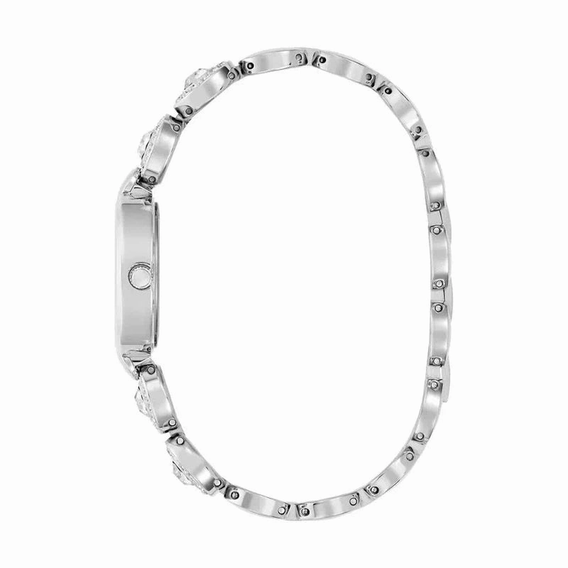Guess Stardom Silver Dial Analogue Watch