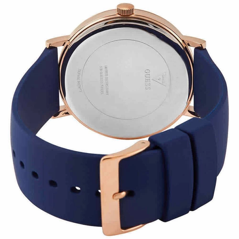 GUESS W1264G3 BLUE SILICONE MEN WATCH