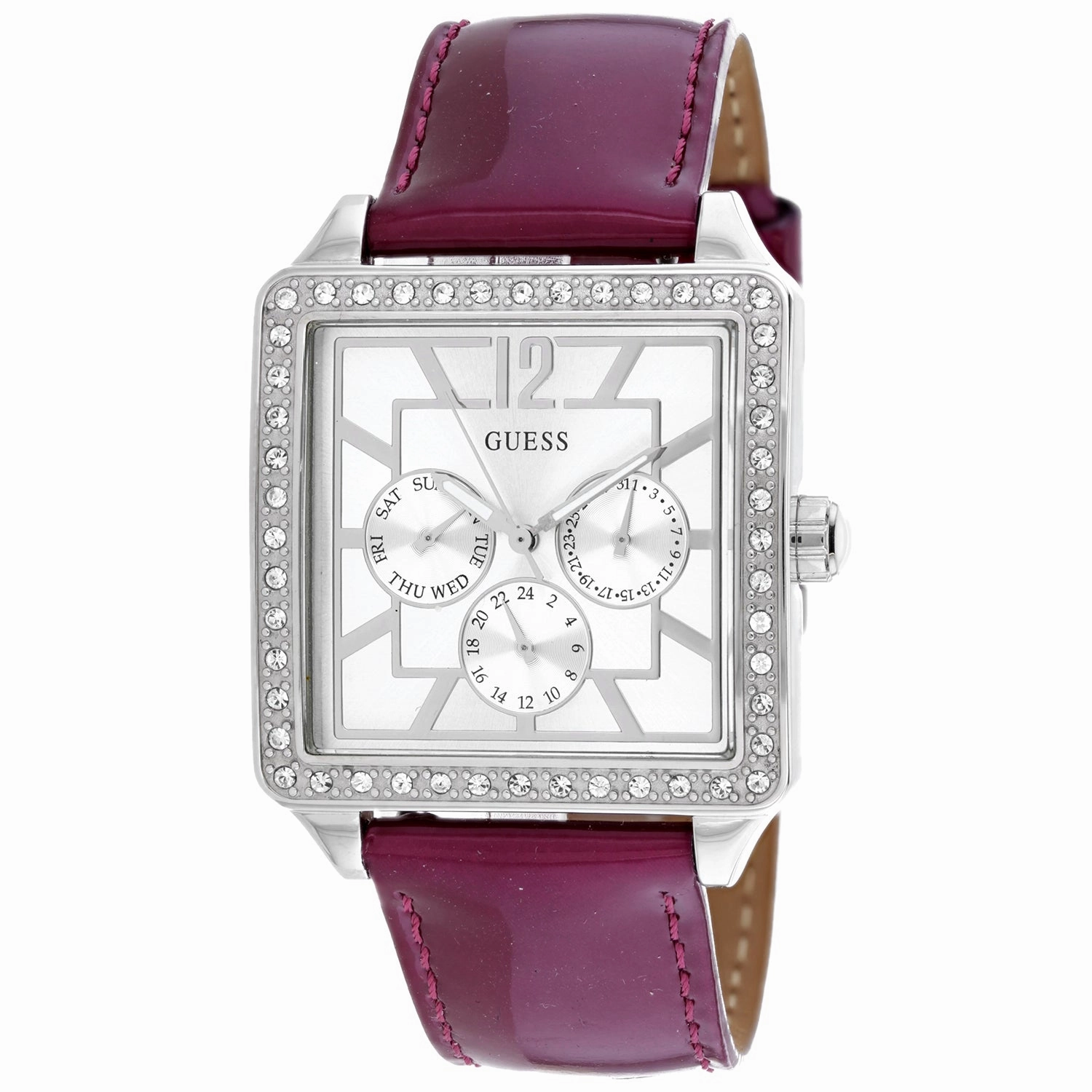 Guess Women's Classic Silver Dial Watch