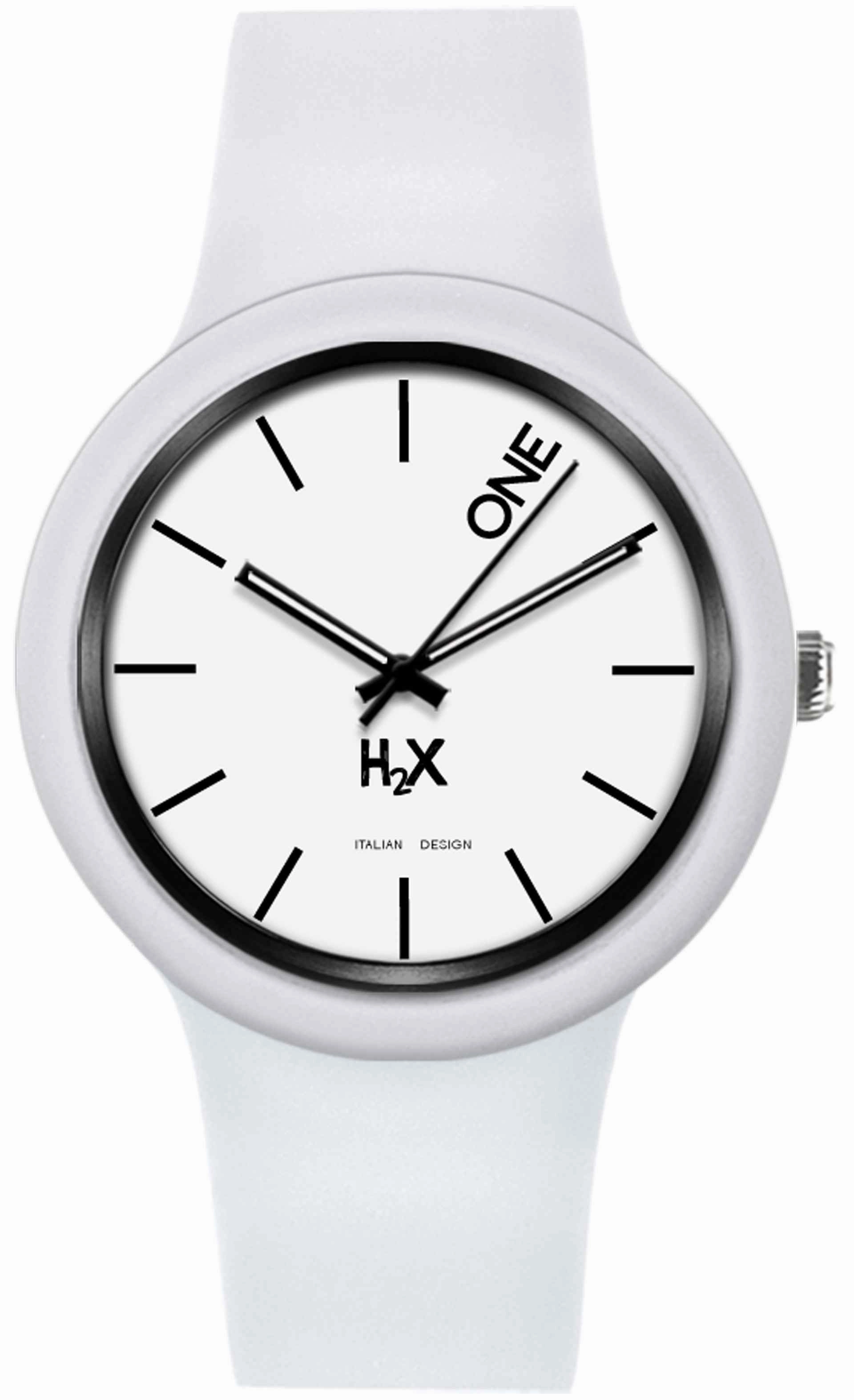 H2X One 42mm Gent Bianco Unisex cod. P-SW430UW3
