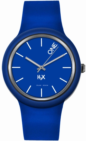 H2X One 42mm Gent Blu Unisex cod. P-SB430UB1