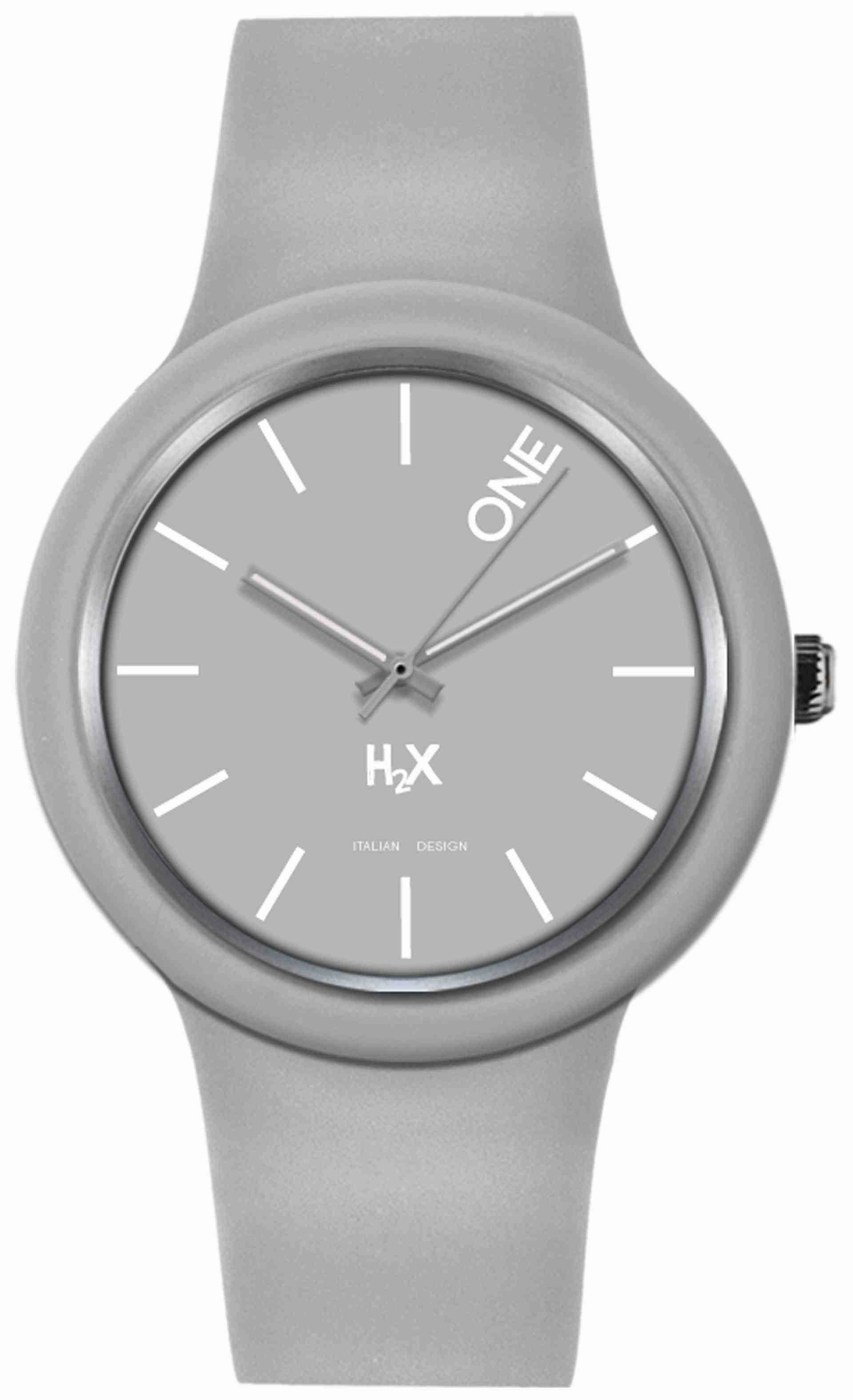 H2X One 42mm Gent Grigio Unisex cod. P-SG430UG4