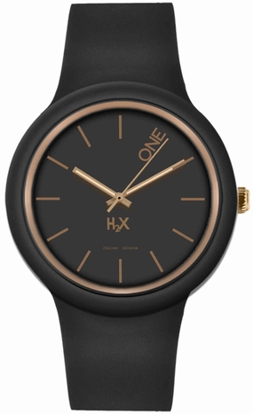 H2X One 42mm Gent Nero Unisex cod. P-SN430UN3