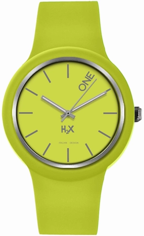 H2X One 42mm Gent Verde Unisex cod. P-SV430UV6
