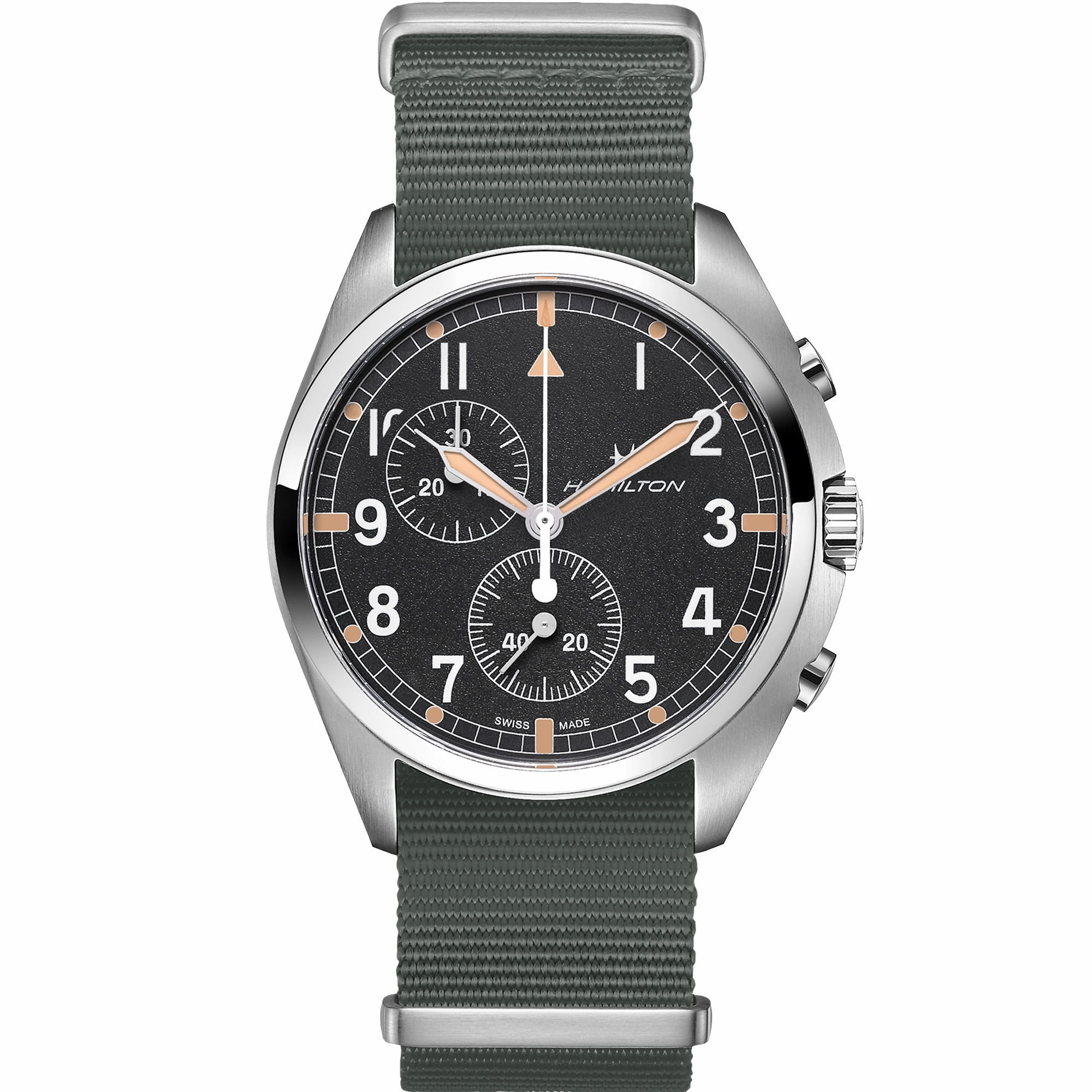 HAMILTON Khaki Aviation Pilot Pioneer Chrono Quartz H76522931