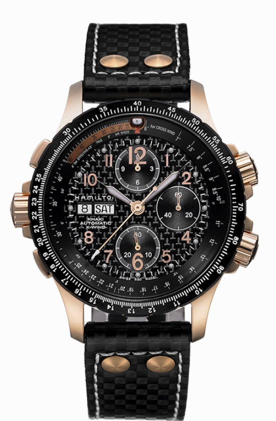 HAMILTON KHAKI AVIATION X-WIND AUTO CHRONO H77696793