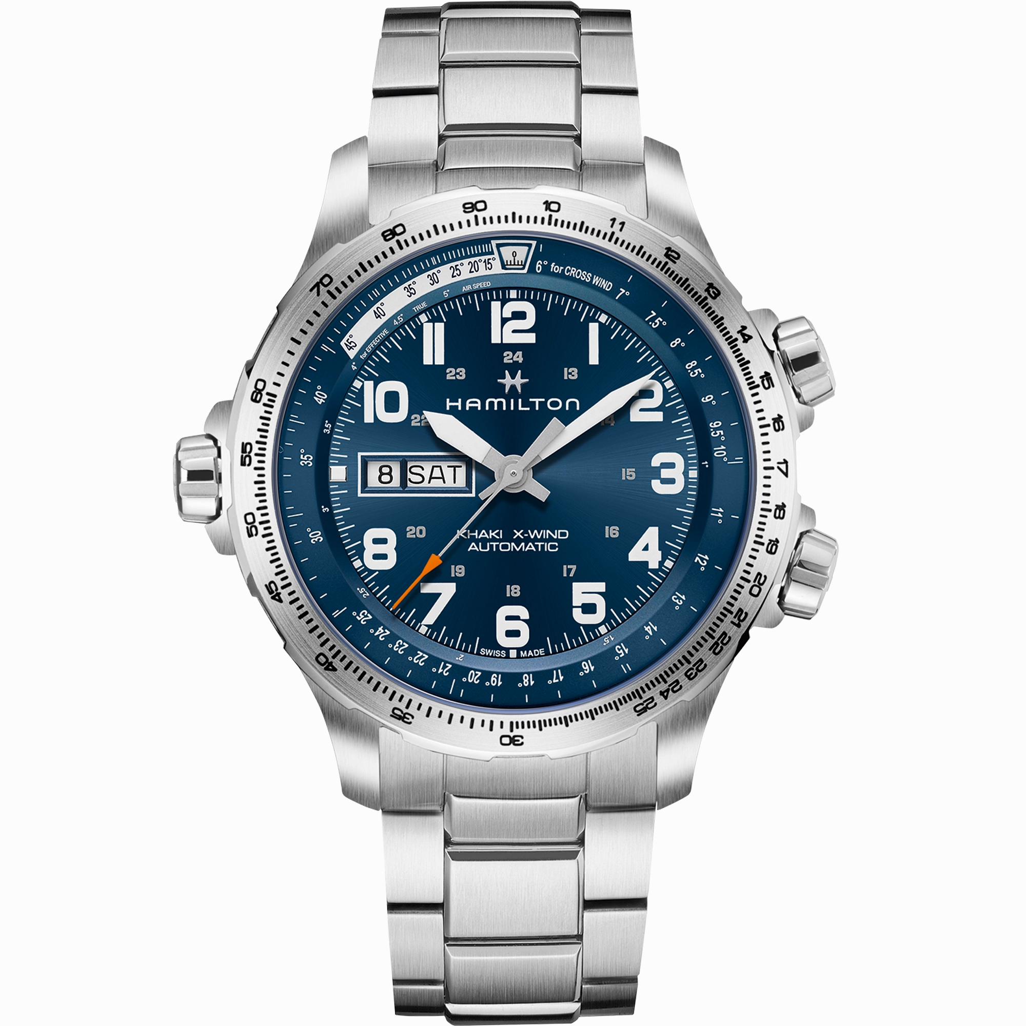 HAMILTON Khaki Aviation x-Wind Day Date Auto H77765141
