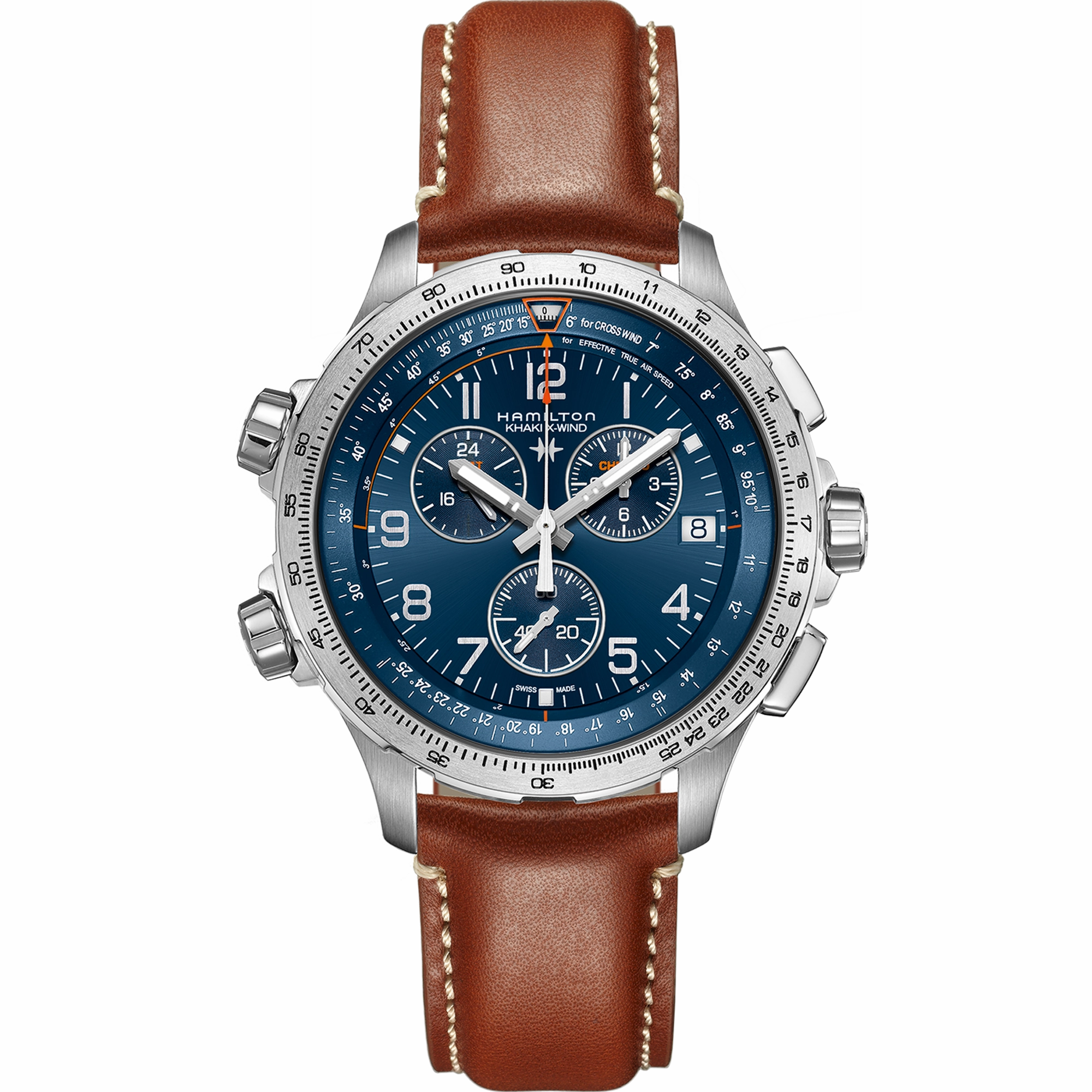 HAMILTON Khaki Aviation X-Wind GMT Chrono Quartz H77922541