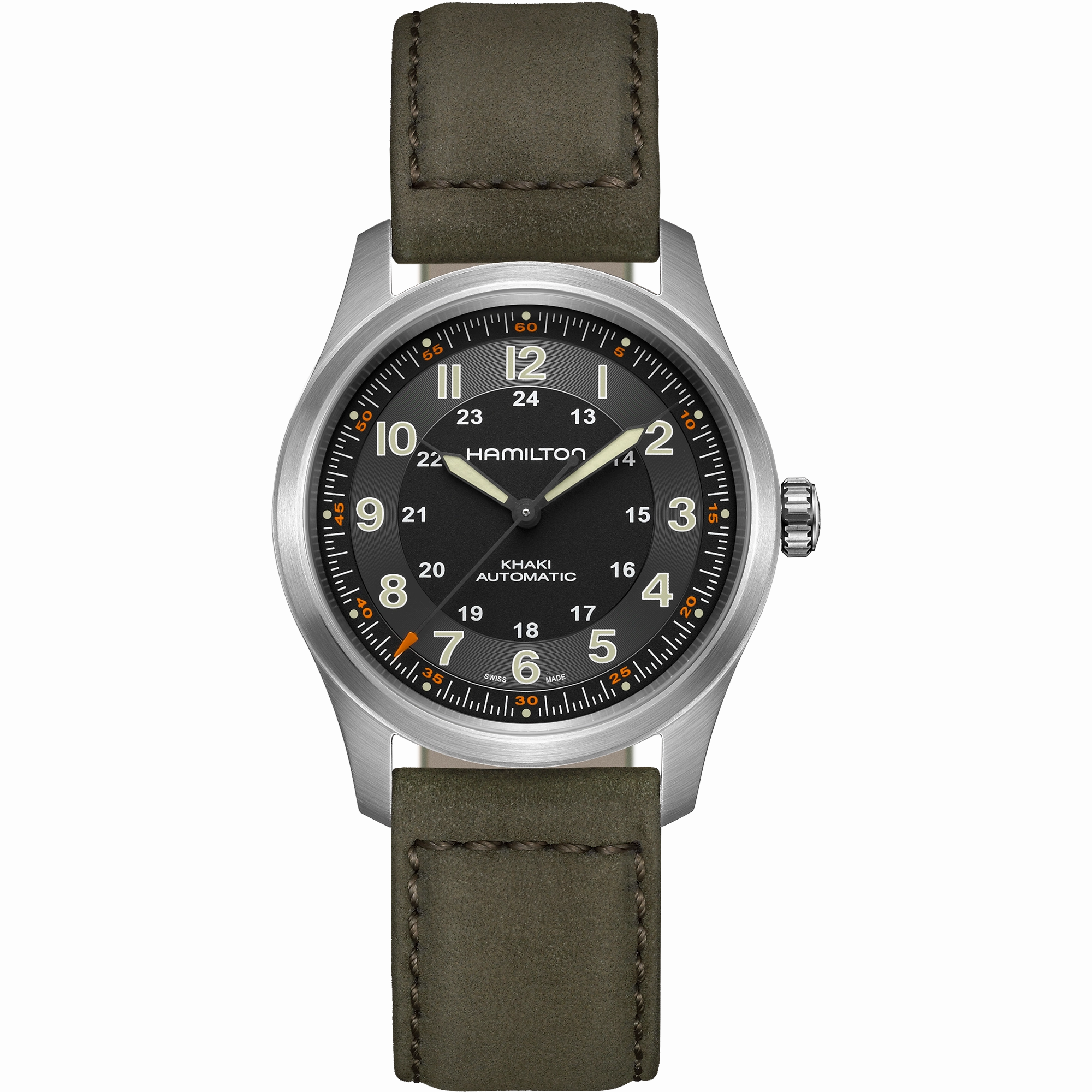 HAMILTON Khaki Field Titanium Auto 38mm Titanium case  H70205830