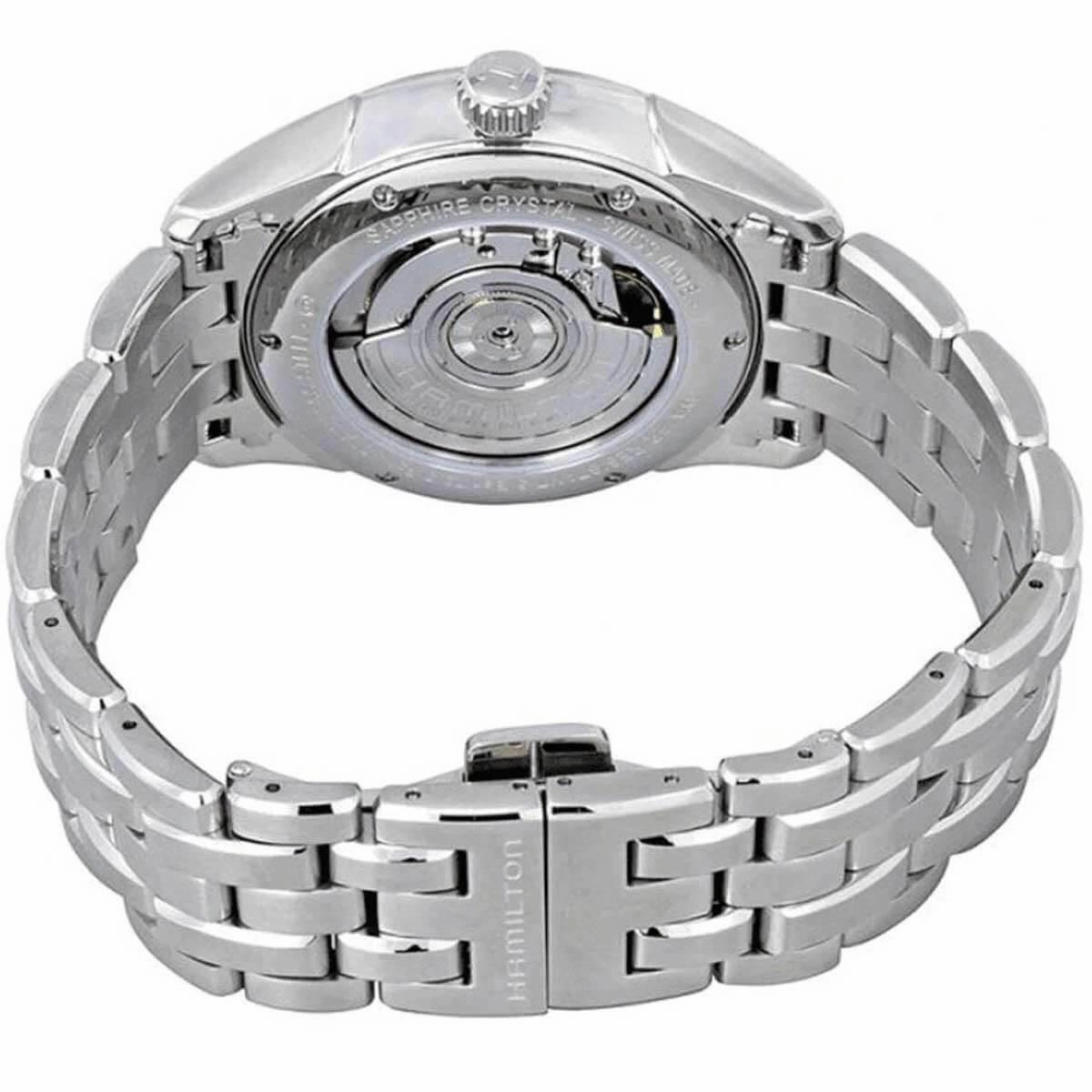Hamilton Men's Watch - Jazzmaster Automatic Black Dial Silver SS Bracelet | H42515135