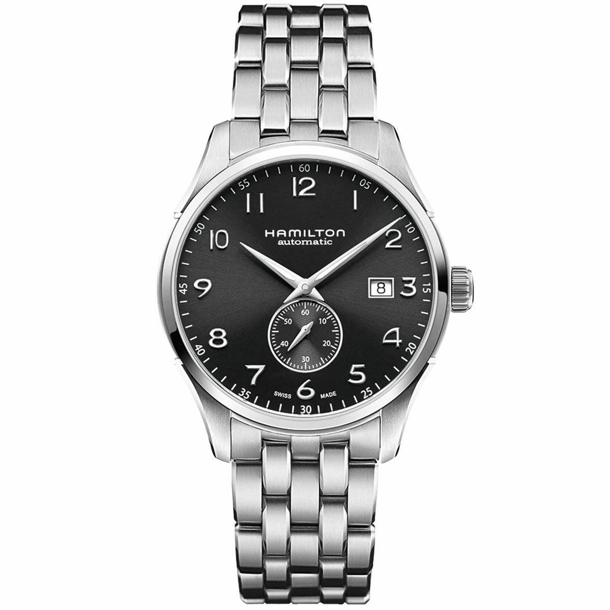 Hamilton Men's Watch - Jazzmaster Automatic Black Dial Silver SS Bracelet | H42515135