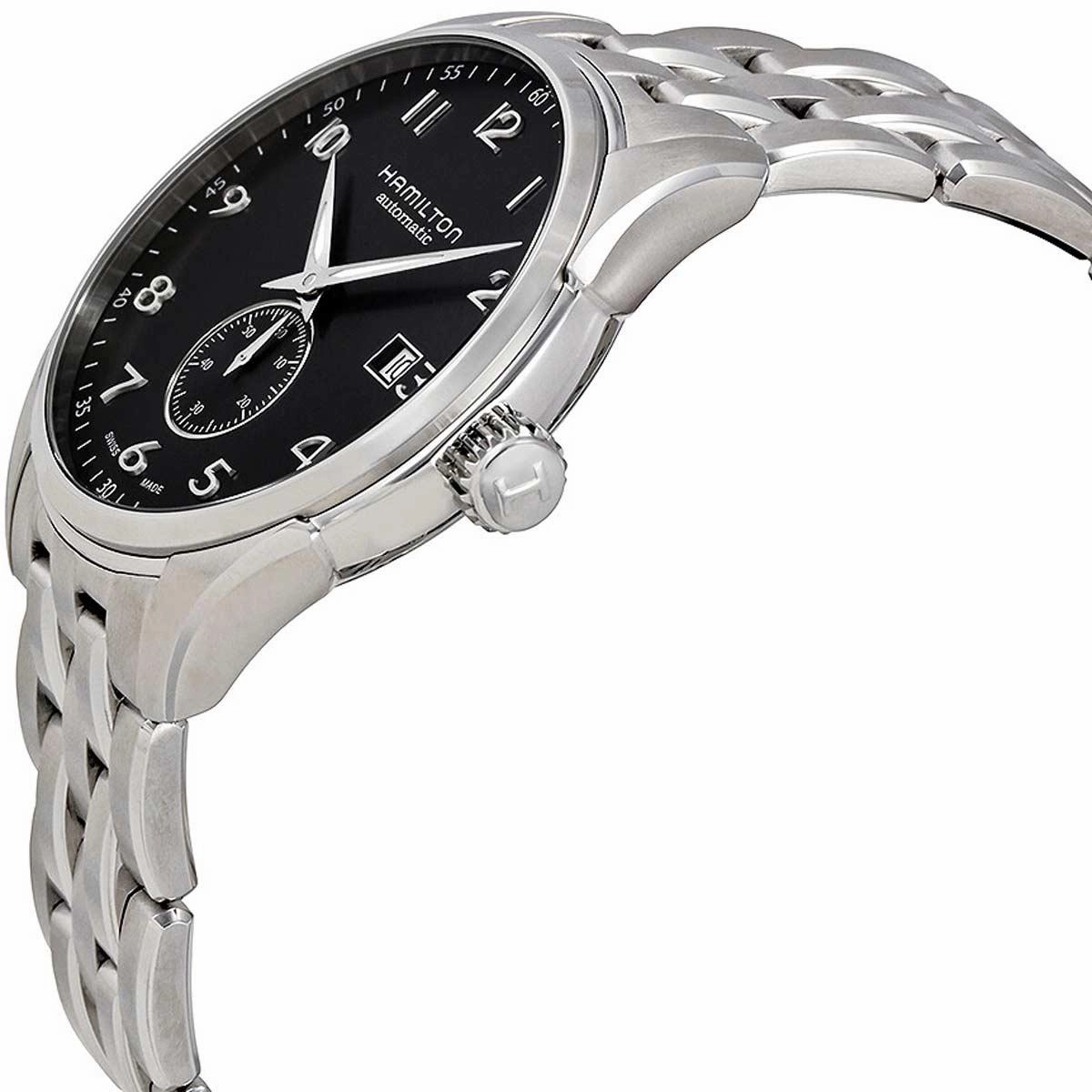 Hamilton Men's Watch - Jazzmaster Automatic Black Dial Silver SS Bracelet | H42515135