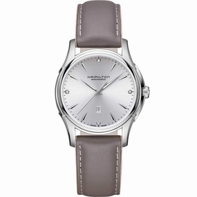 Hamilton Women's Watch - Jazzmaster Diamond Automatic Purple Strap | H32315891