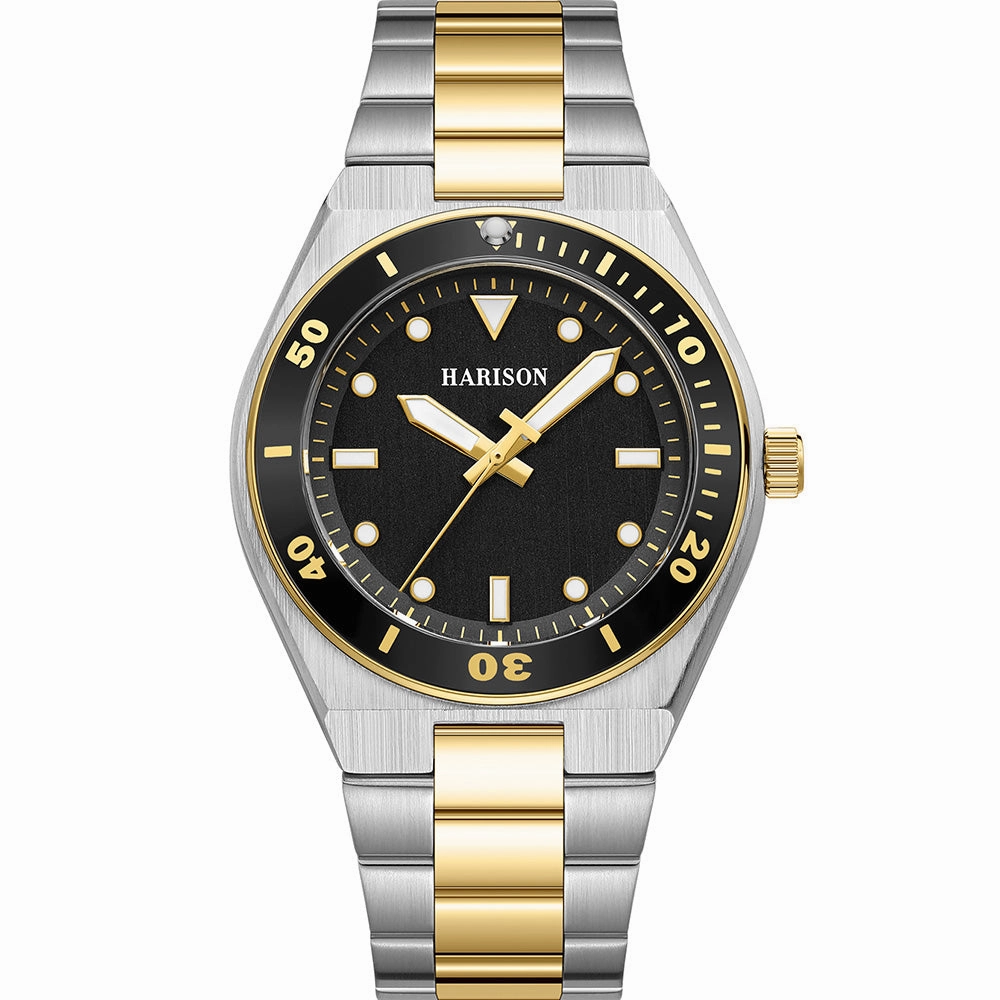 Harison Two Tone Mens Watch