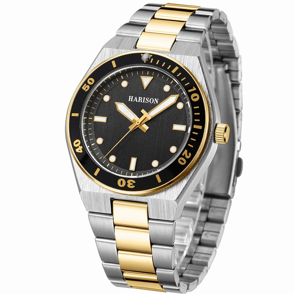 Harison Two Tone Mens Watch
