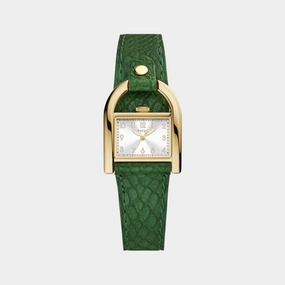Harwell Women Quartz White Dial Analog Leather Watch ES5267