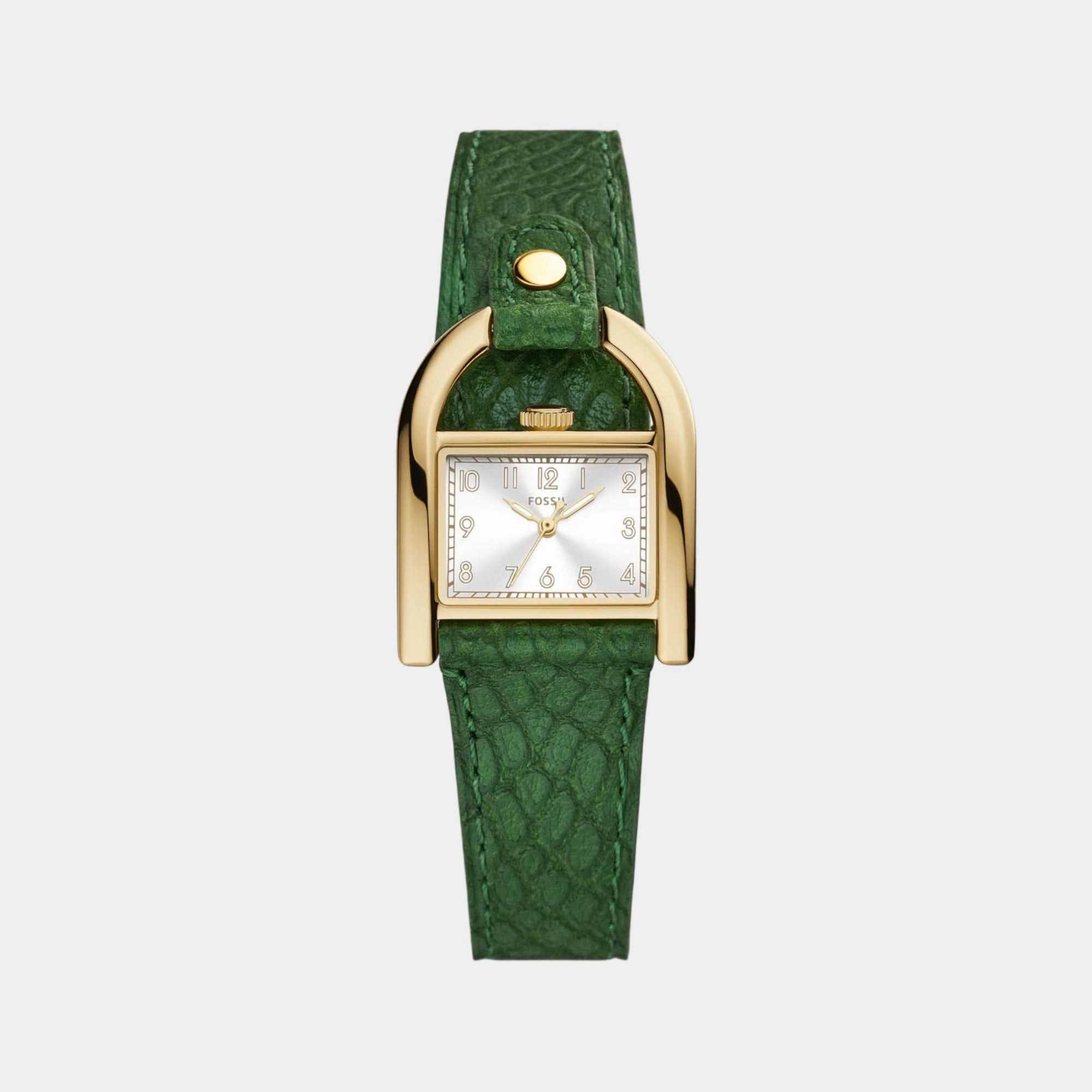 Harwell Women Quartz White Dial Analog Leather Watch ES5267