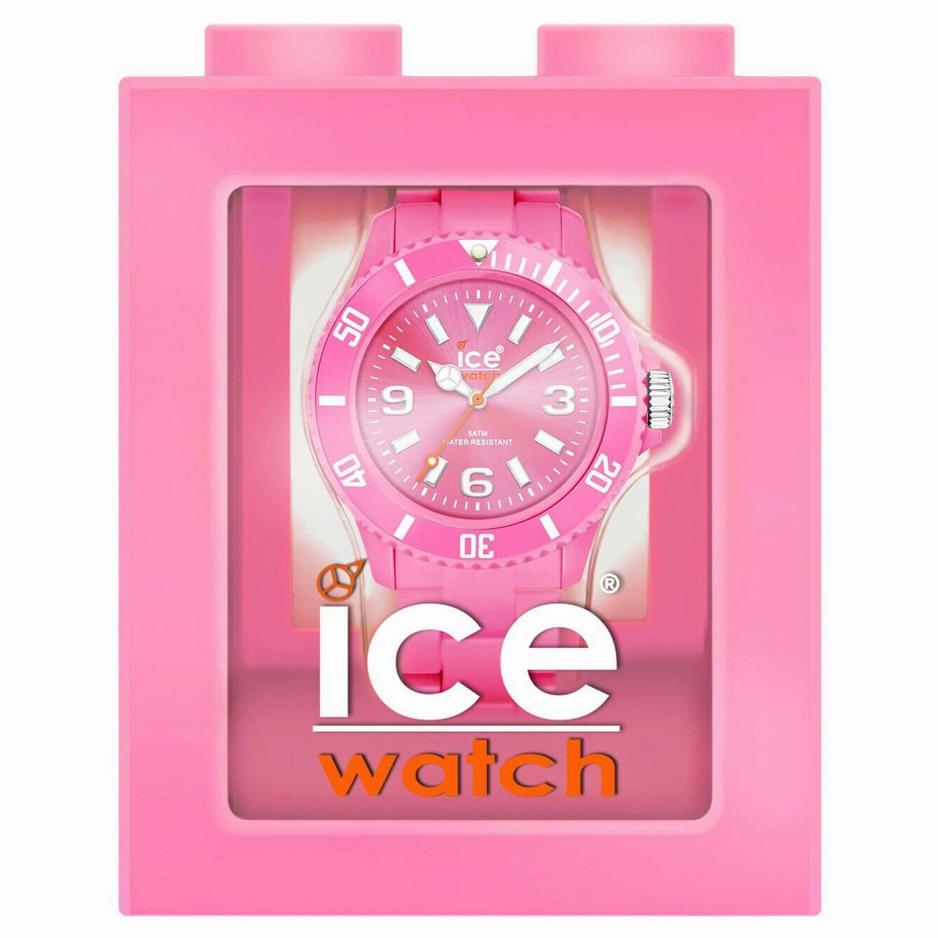 Ice-Watch Classic Solid Polyamide Mens Pink Fashion Watch CS.PK.B.P.10
