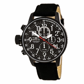 Invicta 1517 Men's Black IP 1/10 Second Lefty Chronograph