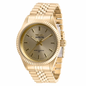 Invicta 29388 Men's Specialty Gold Tone Dial Bracelet Quartz Watch