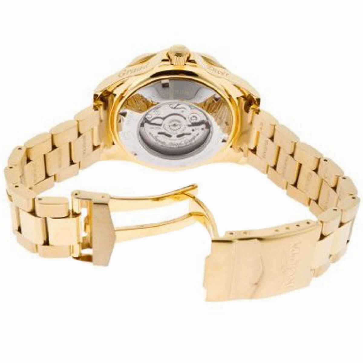 Invicta Men's Automatic Stainless Steel Watch - Grand Diver Gold Tone Dial | 3051