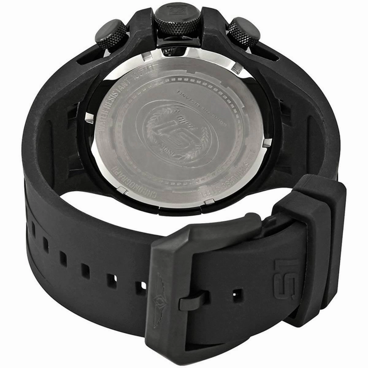 Invicta Men's Chronograph Watch - S1 Rally Gunmetal Dial Black Rubber Strap | 28575
