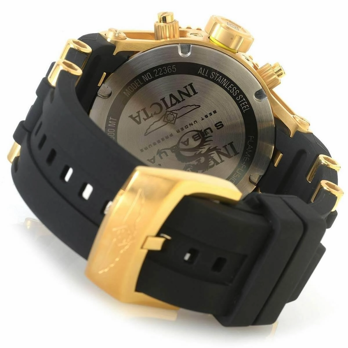 Invicta Men's Chronograph Watch - Subaqua Blue Dial Two Tone Strap | 22366