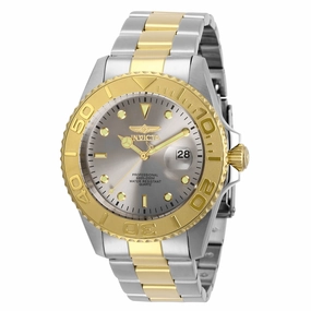 Invicta Men's Quartz Watch - Pro Diver Grey Dial Stainless Steel Bracelet | 29950