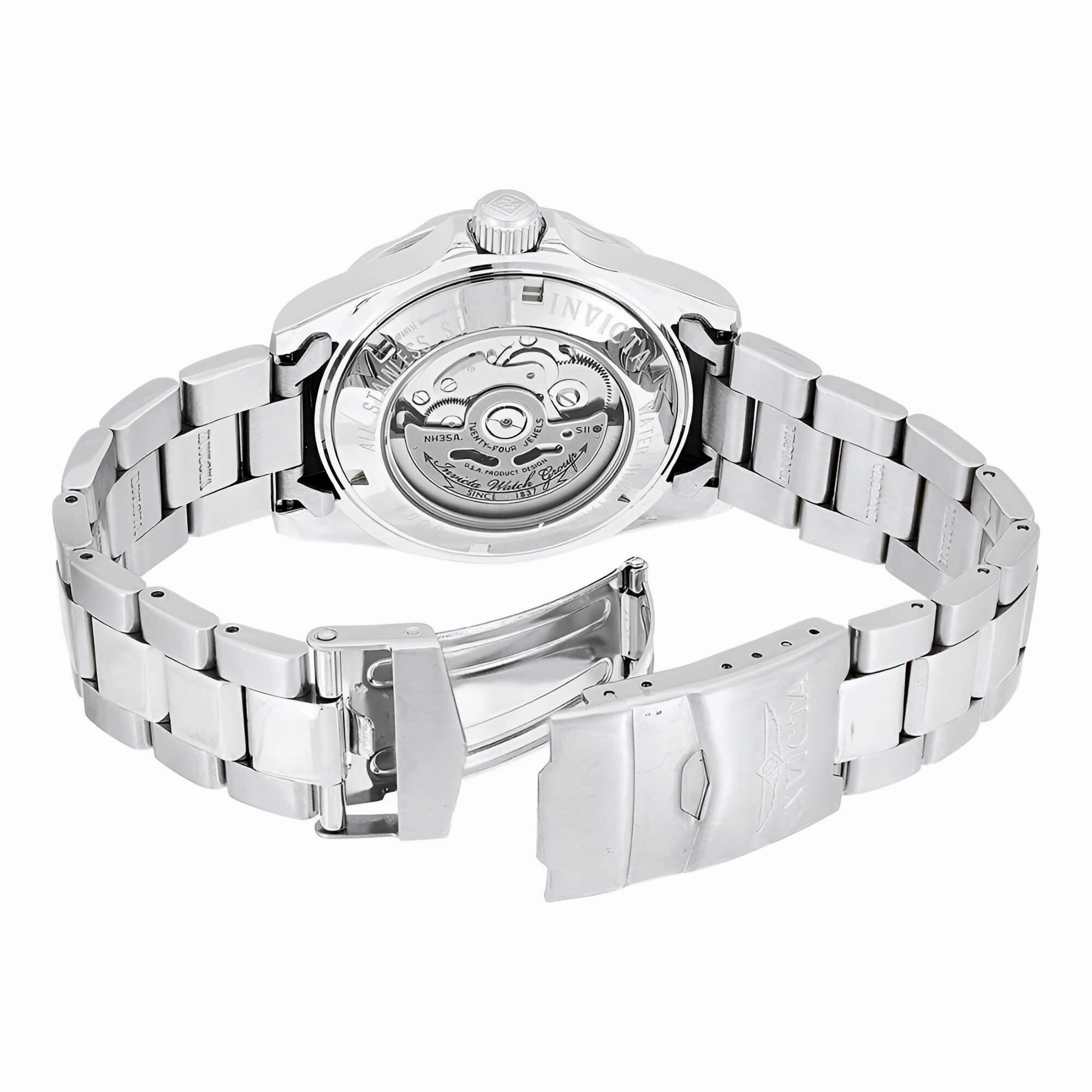 Invicta Men's Stainless Steel Automatic Watch - Pro Diver Blue Dial Date | 9094