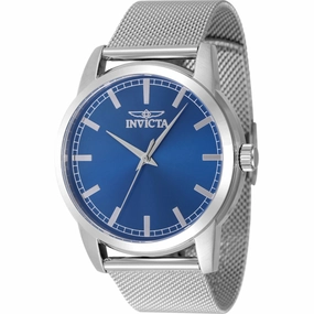 Invicta Men's Watch - Celestial Quartz Blue Dial Stainless Steel Bracelet | 48502