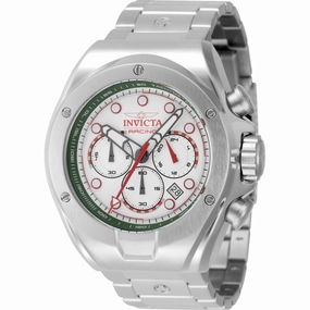 Invicta Men's Watch - Invicta Racing Chrono Green and White Dial Bracelet | 47746
