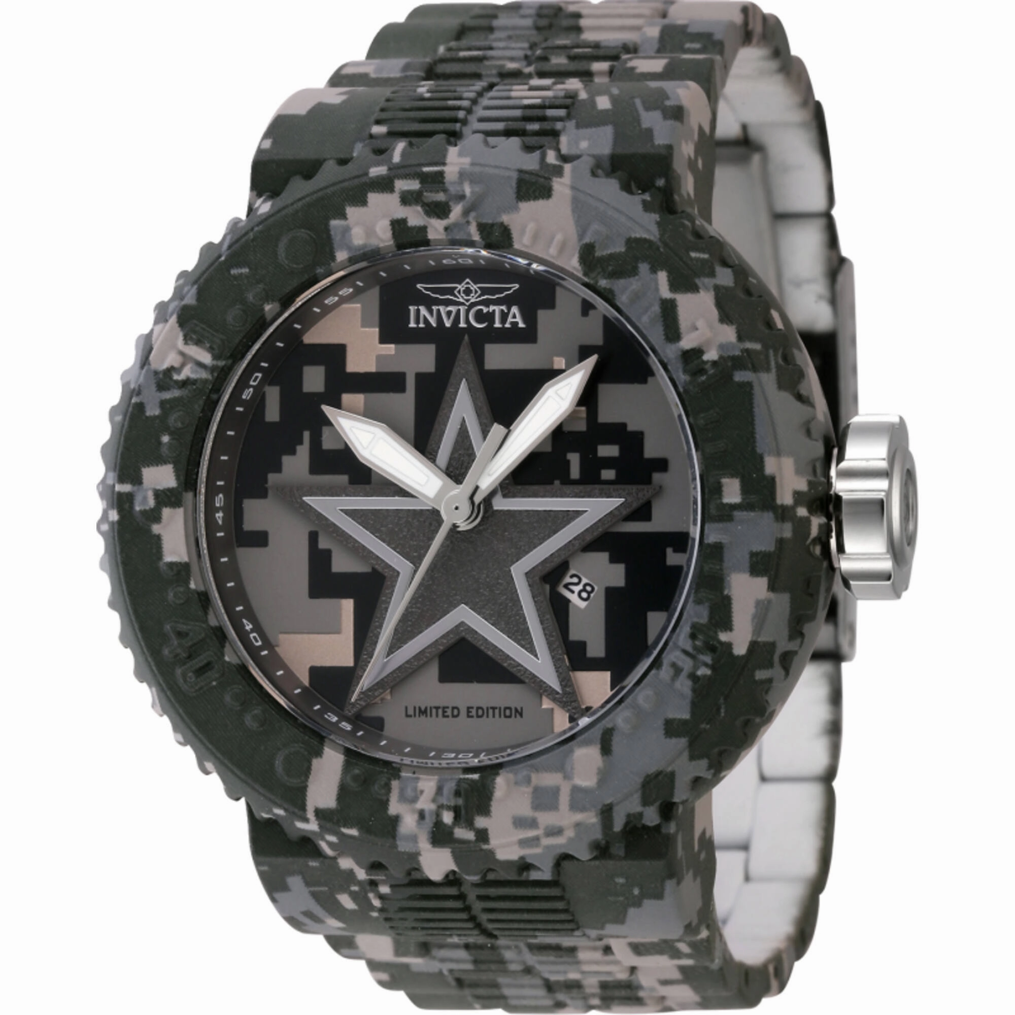 Invicta Men's Watch - NFL Dallas Cowboys Quartz Aqua Plated Steel Bracelet | 45092