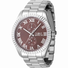 Invicta Men's Watch - Specialty Copper Brass Dial Silver Tone Steel Bracelet | 47424